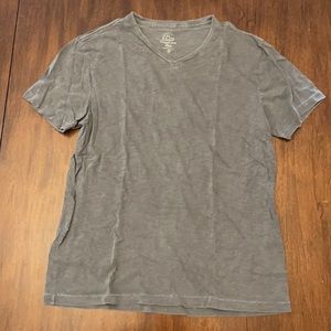 Men’s V-neck Gray T-Shirt